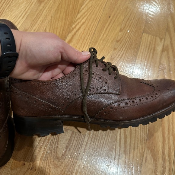 Men’s brown leather oxford brogues. Recently resoled. Excellent quality leather. - Picture 10 of 10